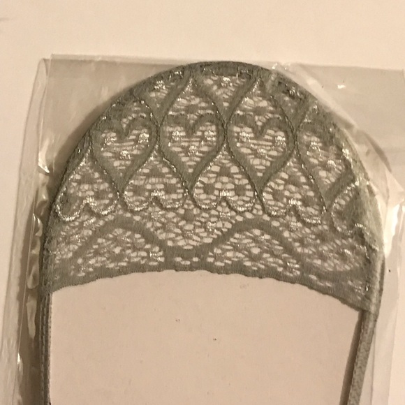 Muse Collection Lace toes, pretty, sexy Footies Footlets colors: BLK,GRY,WT,BG - Picture 5 of 12